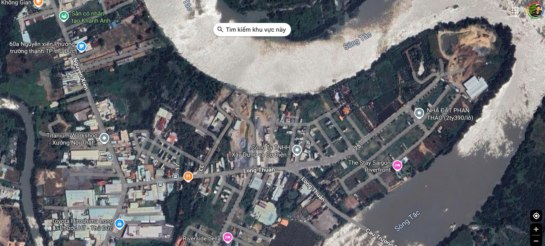 Vị trí Nhà Đất Long Thuận